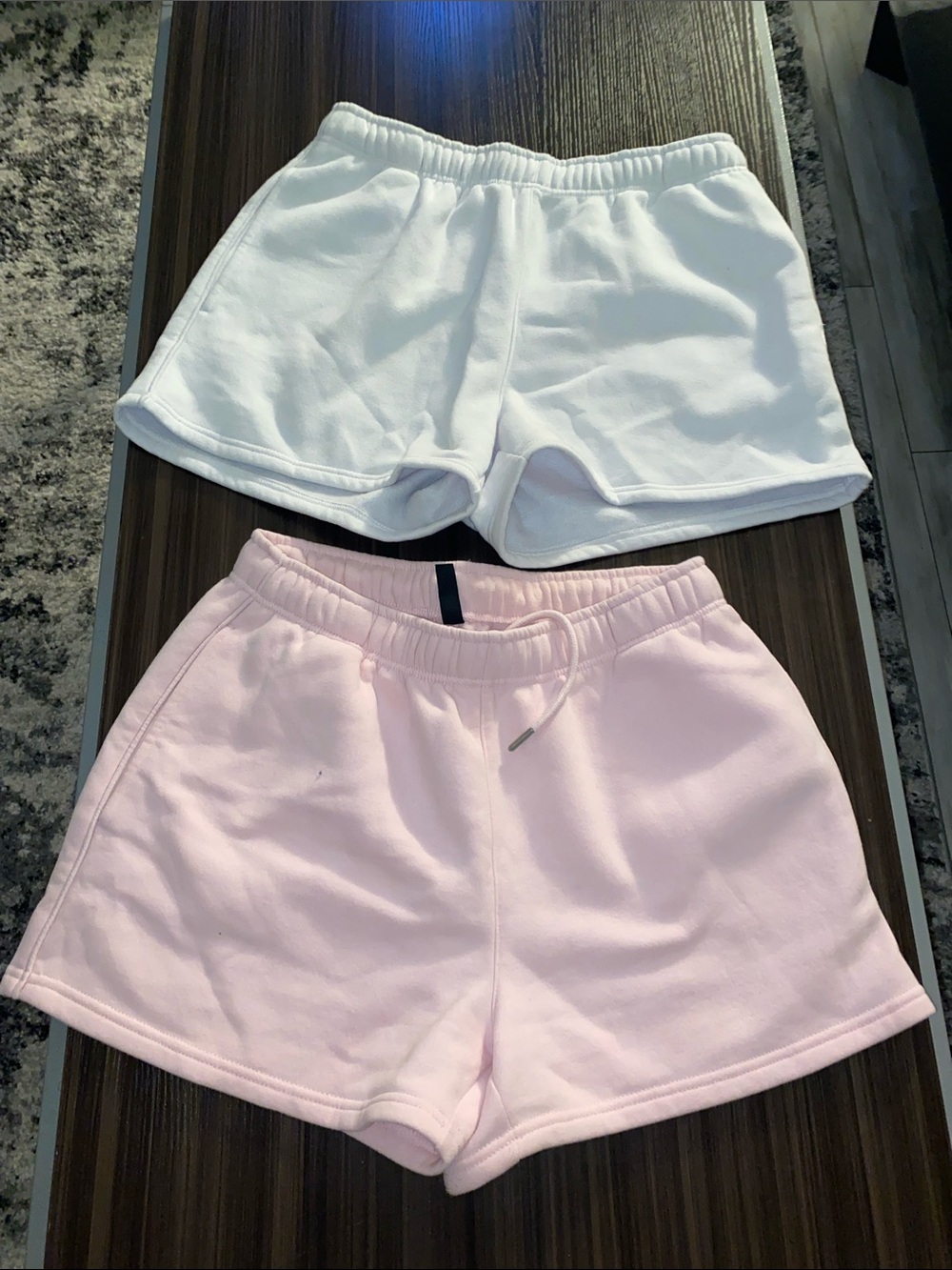 ‼️LISTED UNTIL JUNE 5th‼️ Cotton On Pink and White Athletic Drawstring Shorts